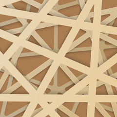 Irregular abstract grid