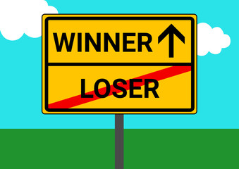 winner; loser