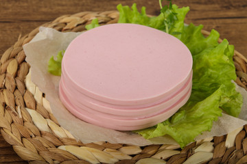 Sliced sausage