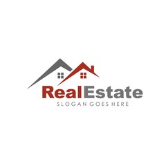 Real estate, house, building and property logo for logotype and template