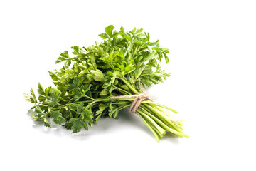 Fresh parsley isolated