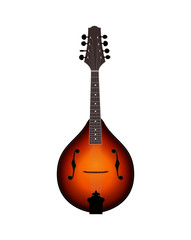 Naklejka premium Vector Illustration of Mandolin