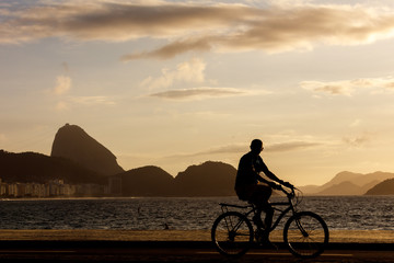 Obraz premium Rio de Janeiro, Copacabana beach