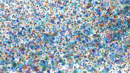 Beautiful colorful bokeh blurred background defocused dots