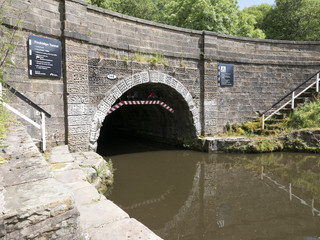 Southern portal of the Foulridge Tunnel