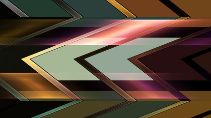 Colorful pattern fractal background