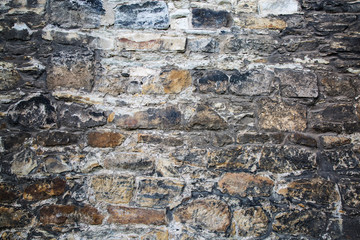 Steinwand einer Kirche, gothic