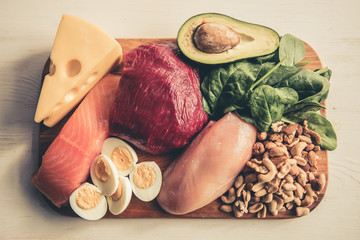 Healthy food for sports people
