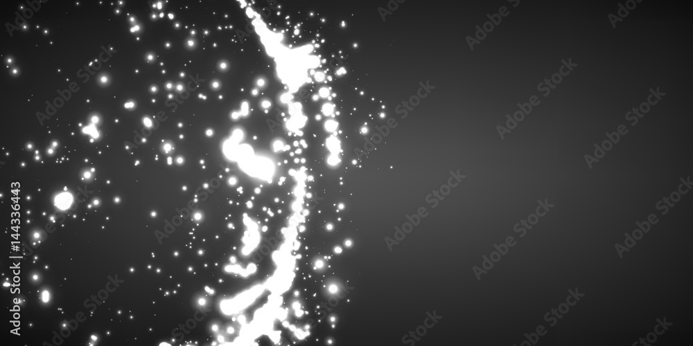 Poster abstract vector grayscale mesh on dark background. futuristic style card. elegant background for bus