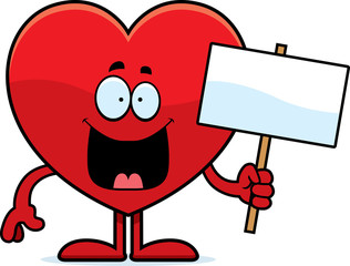 Cartoon Heart Sign