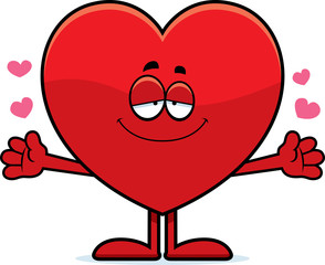 Cartoon Heart Hug