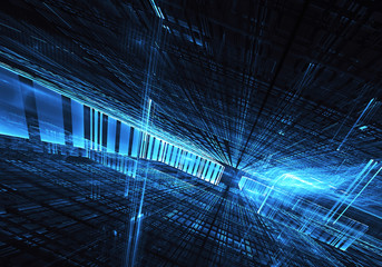 Abstract technology illustration