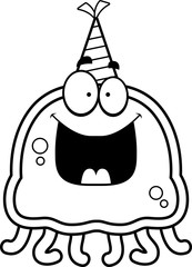 Cartoon Jellyfish Birthday Party