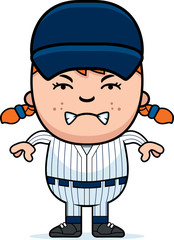 Angry Baseball Player