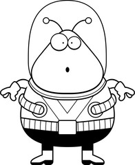 Surprised Cartoon Alien