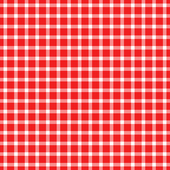 seamless checkered table cloth pattern