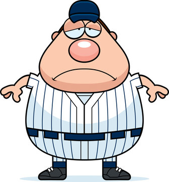 recommend clip art: Tired Baseball Player