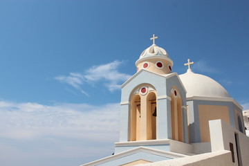 Greece, Santorini, Dome, Church