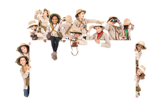 Kids ready for adventure