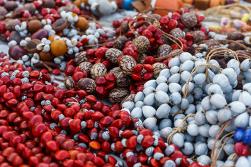 detail of handicrafts from Cuba.