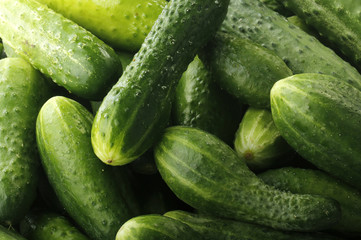 cucumbers background