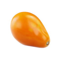 orange tomato isolated
