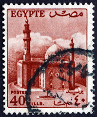 Postage stamp Egypt 1953 Sultan Hassan's Mosque