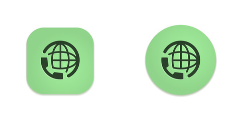 Vector Green Web Buttons
