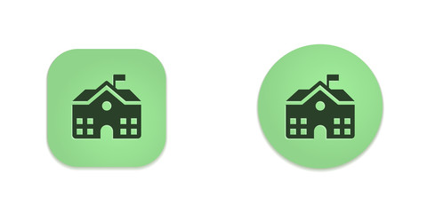 Vector Green Web Buttons
