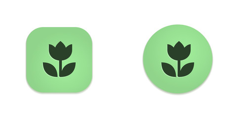Vector Green Web Buttons