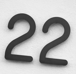 Hausnummer 22