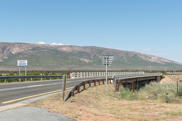 Bridge over the Grootrivier at the Beervlei dam