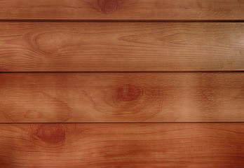 Fototapeta premium Close up brown wood plank wall texture background