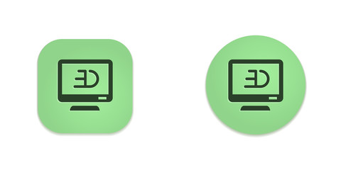 Vector Green Web Buttons