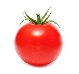 Tomato isolated on white