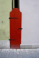 Rote Türe