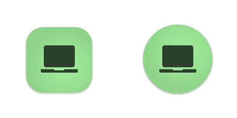 Vector Green Web Buttons