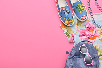 Fashion Hipster Accessories. Stylish Urban Outfit