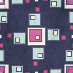 Seamless floral geometric pattern. Vintage background. Fabric, Scrapbooking