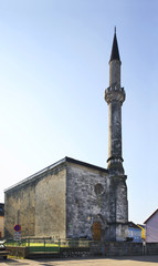 Fototapeta na wymiar Fethija mosque in Bihac. Bosnia and Herzegovina