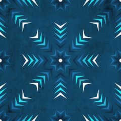 Seamless floral geometric pattern. Vintage background. Fabric, Scrapbooking