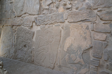 Monte Alban is a large pre-Columbian archaeological site in Oaxaca, Mexico