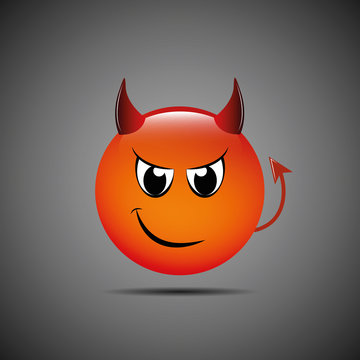 teufel smiley hinterlistig