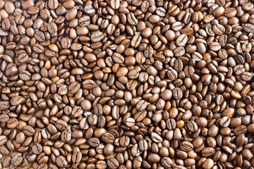 roasted coffee beans, can be used as a background