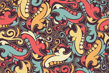 Zentangle styled geometric ornament pattern element. Orient traditional ornament. Arabesque styled. Abstract geometric seamless pattern elegant element for cards and invitations.