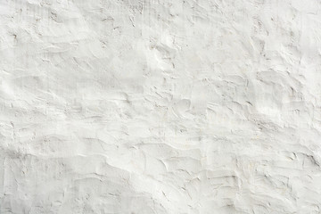 White plastered rough wall Grunge background