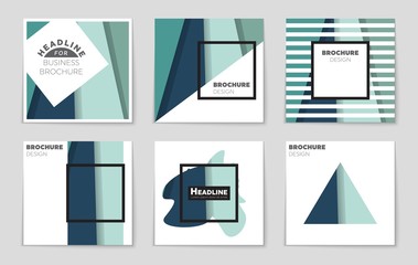 Abstract vector layout background set. For art template design, list, front page, mockup brochure theme style, banner, idea, cover, booklet, print, flyer, book, blank, card, ad, sign, sheet,, a4