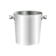 ice bucket icon image vector illustration design 