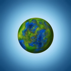 World Earth Day - 22nd of April - abstract background illustration, planet Earth