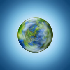 World Earth Day - 22nd of April - abstract background illustration, planet Earth